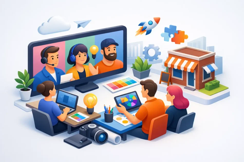 Outsourced Creative Team for Small Business