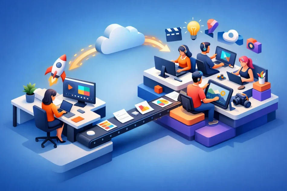 How to Outsource Creative Services Without Slowing Down
