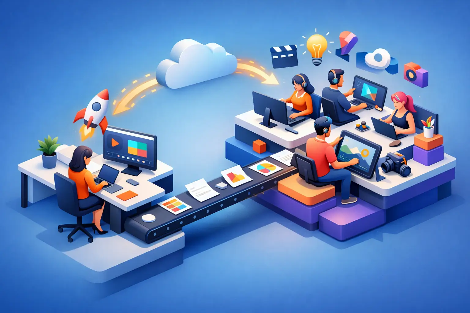 How to Outsource Creative Services Without Slowing Down