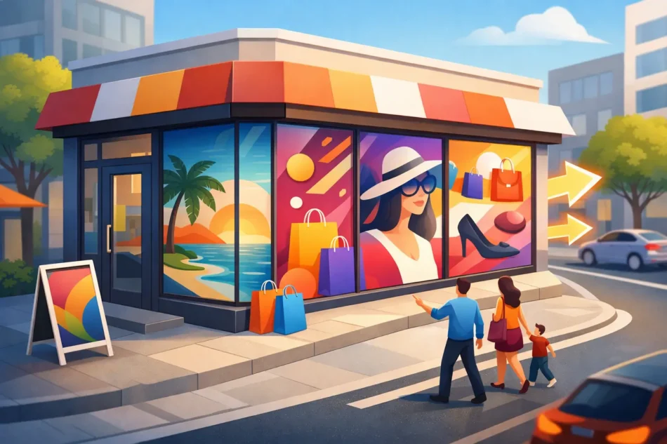 Window Graphics for Storefronts That Drive Traffic